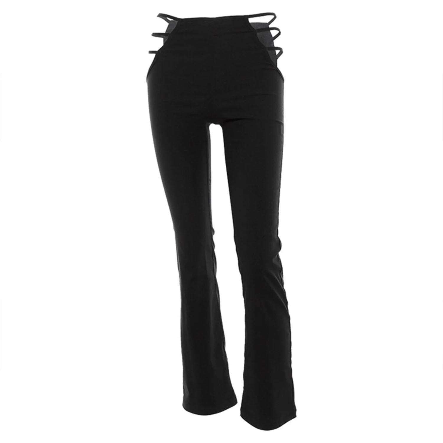 Women's Pants, All-Match High Waist Hollow-Out Casual Trousers
