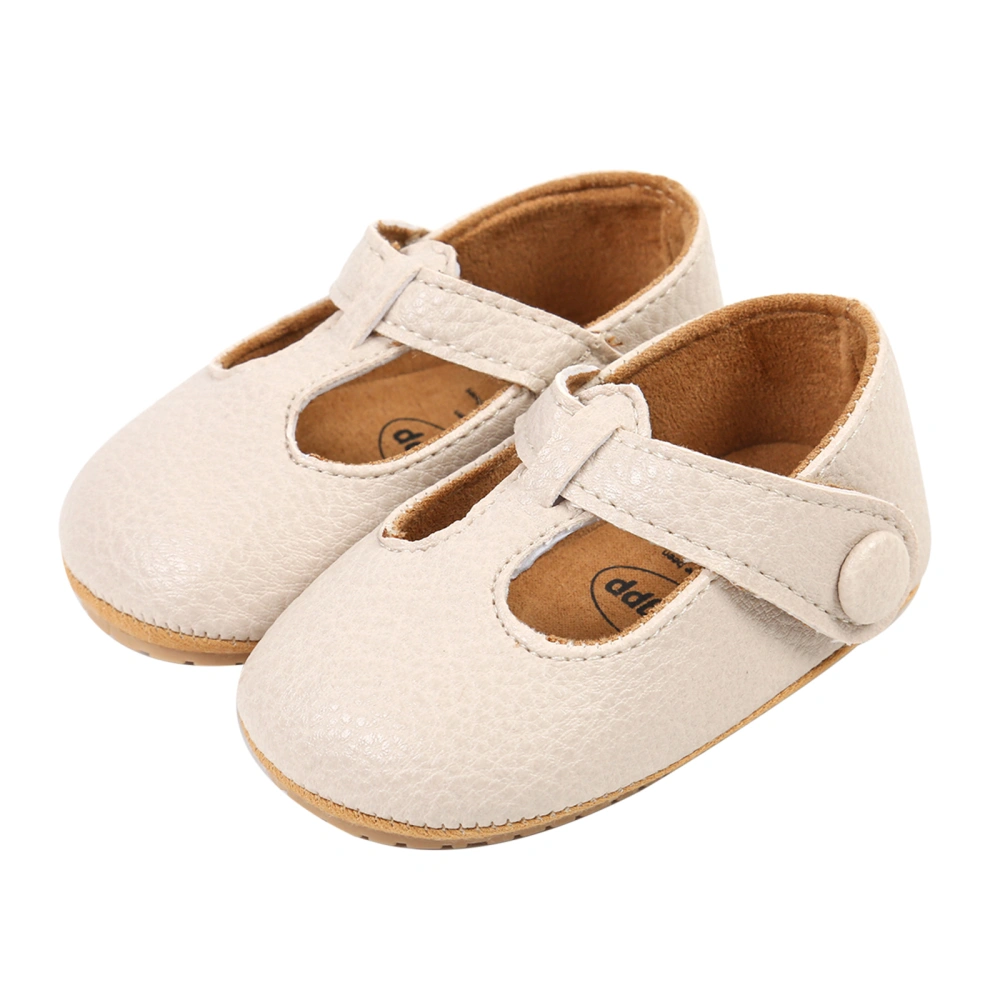 Baby Girl Premium PU Flats Infant First Walker Crib Shoes for Party, Festival, Baby Shower