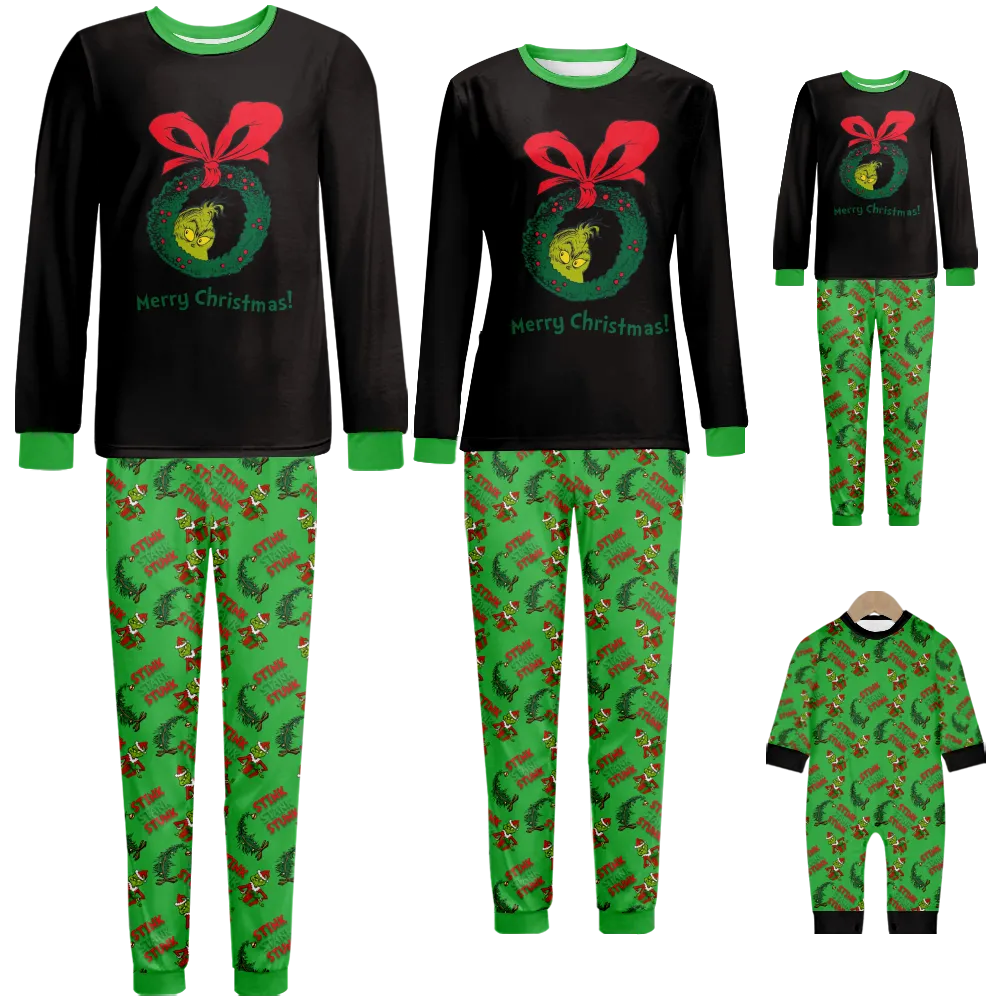 Matching Christmas Pjs For Family,Matching Pjs For Family,Couples Pajamas Sets Adults Matching