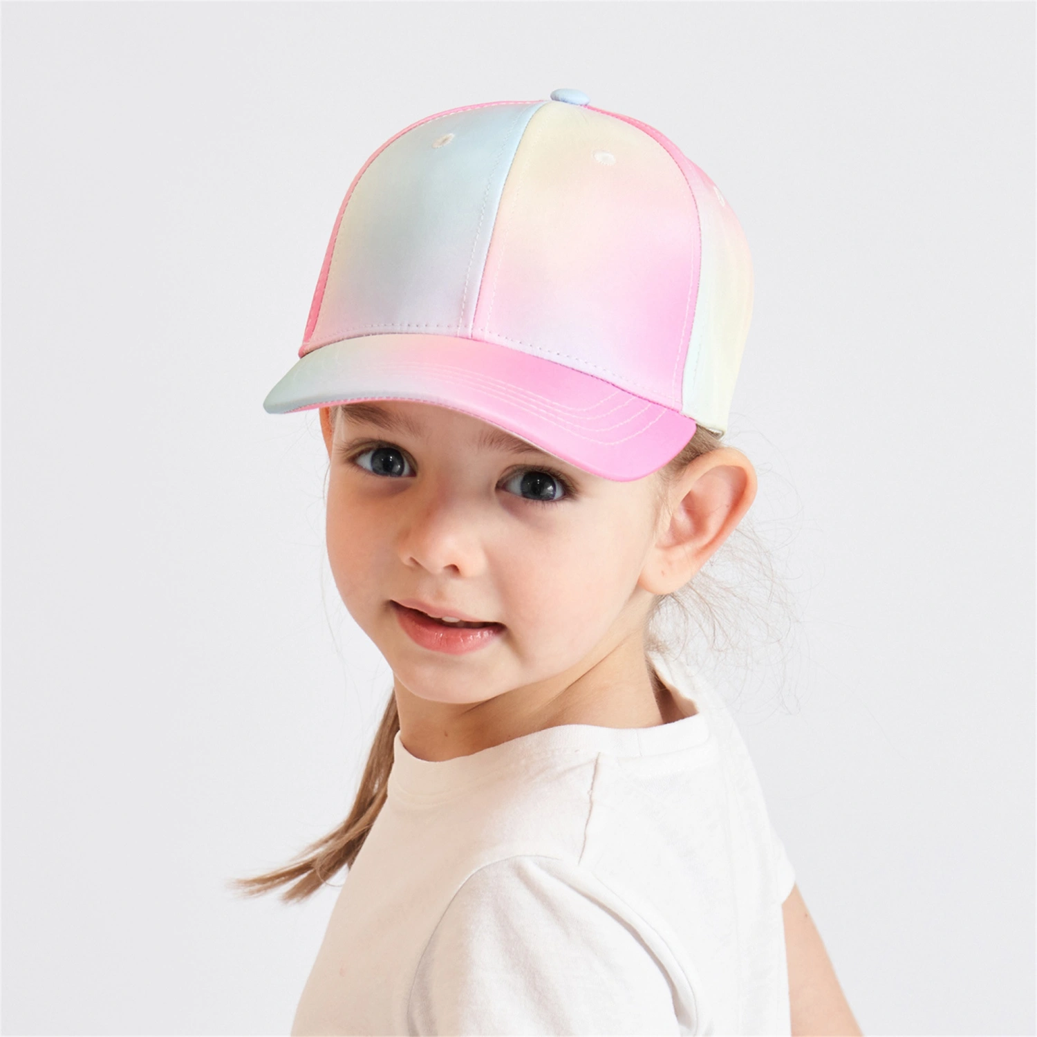 Family Matching Ponytail Baseball Hats Mother Child Daughter Cap