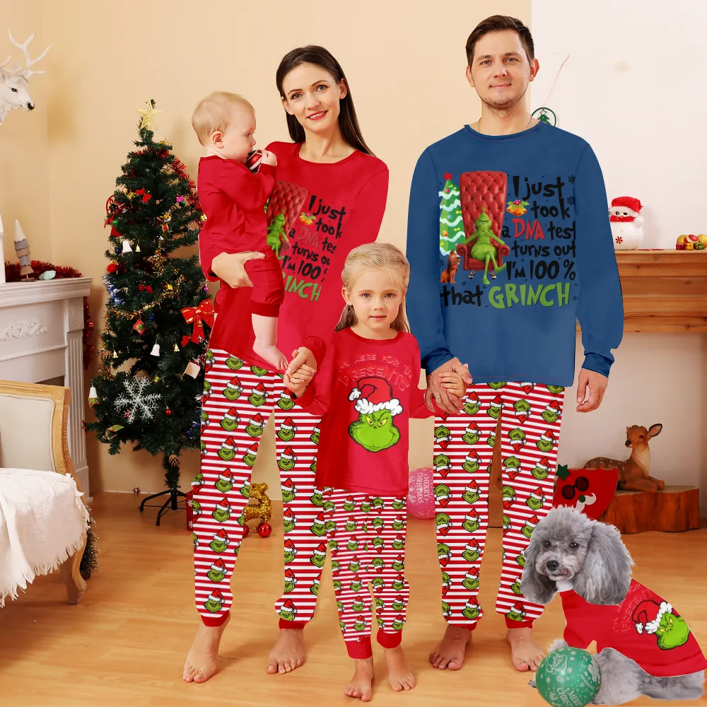 Christmas Grinch Pajamas,Girls Christmas Pajamas,Girls Christmas Pjs