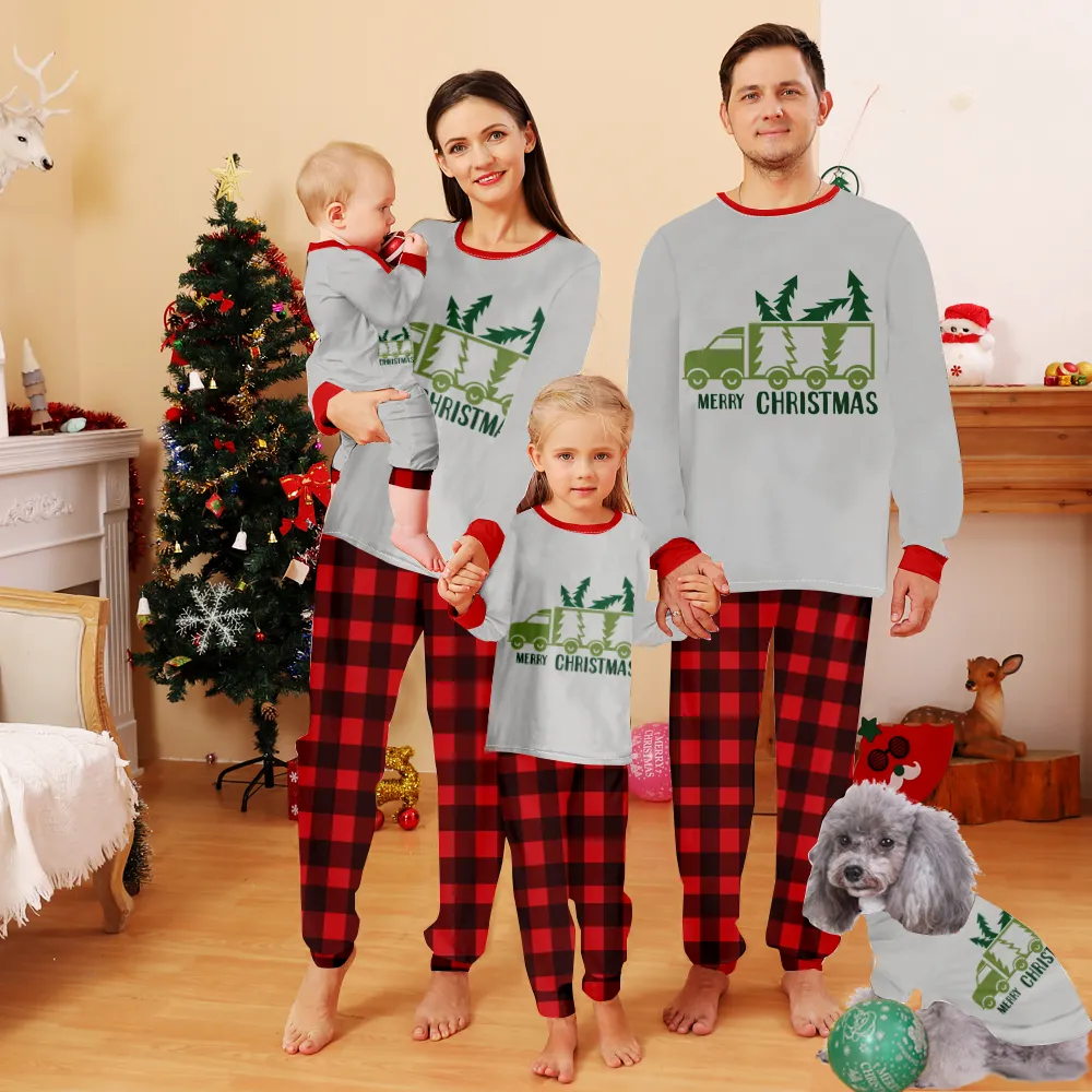 Family Christmas Pjs Matching Sets,Pajamas Christmas,Toddler Christmas Pajamas Girls