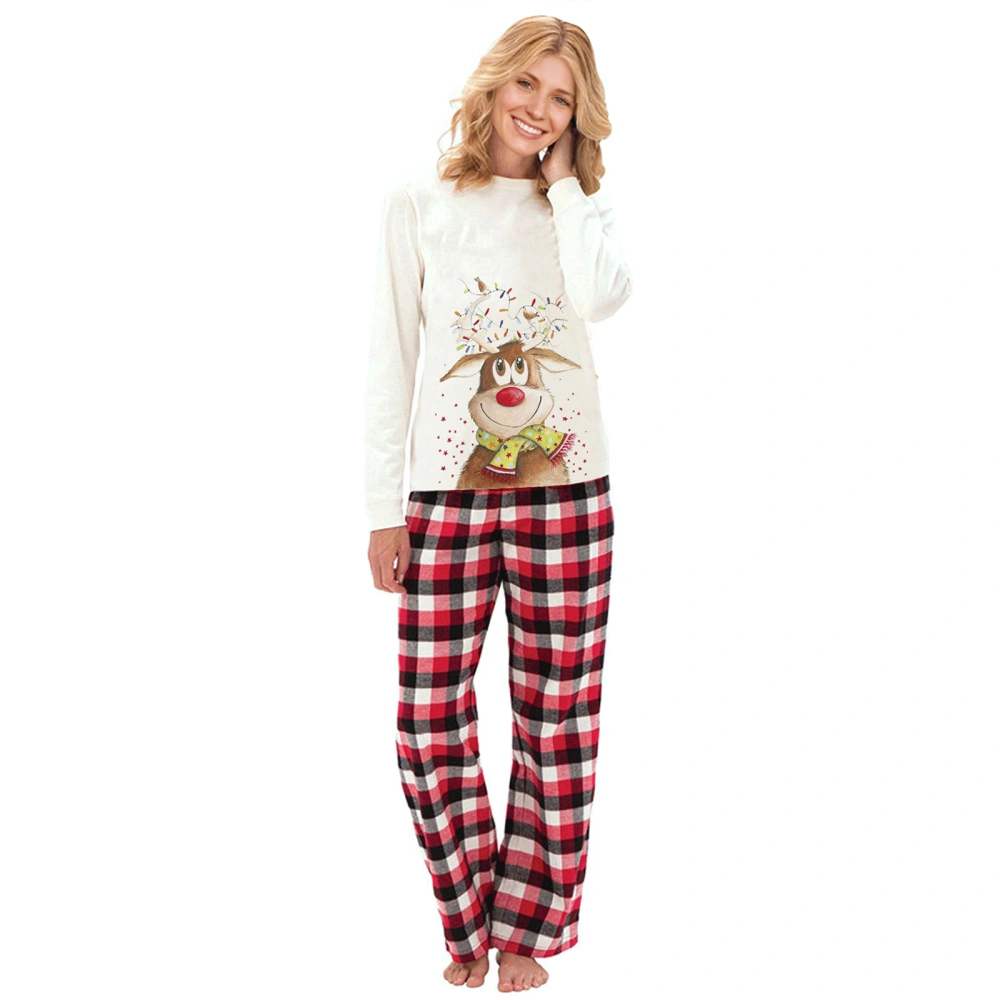 Christmas Parent-child Outfit Leisure Wear, Long Sleeve Sleepwear