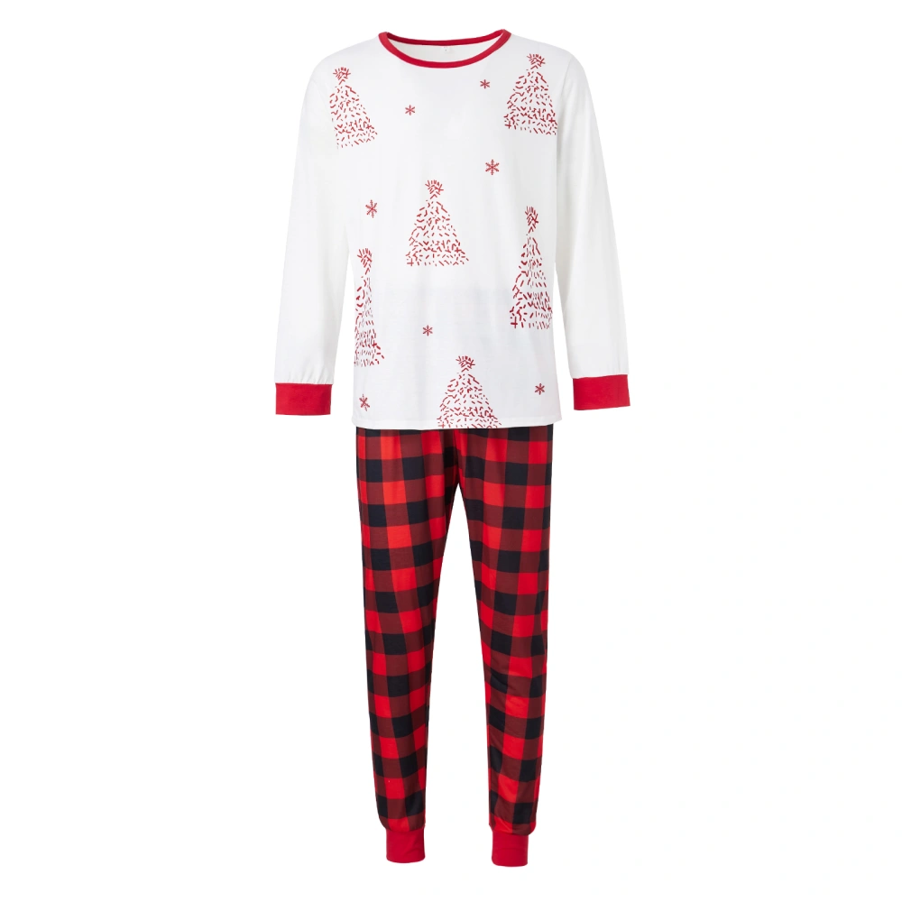 Parent-Child Christmas Nightclothes Tops Trousers Suit / Romper 