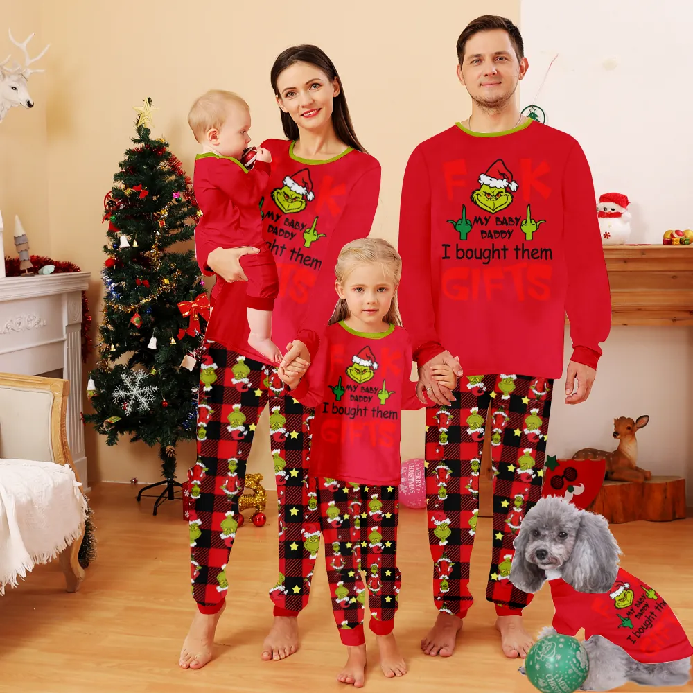 Christmas Grinch Pajamas,Pijamas NavidadChristmas Toddler