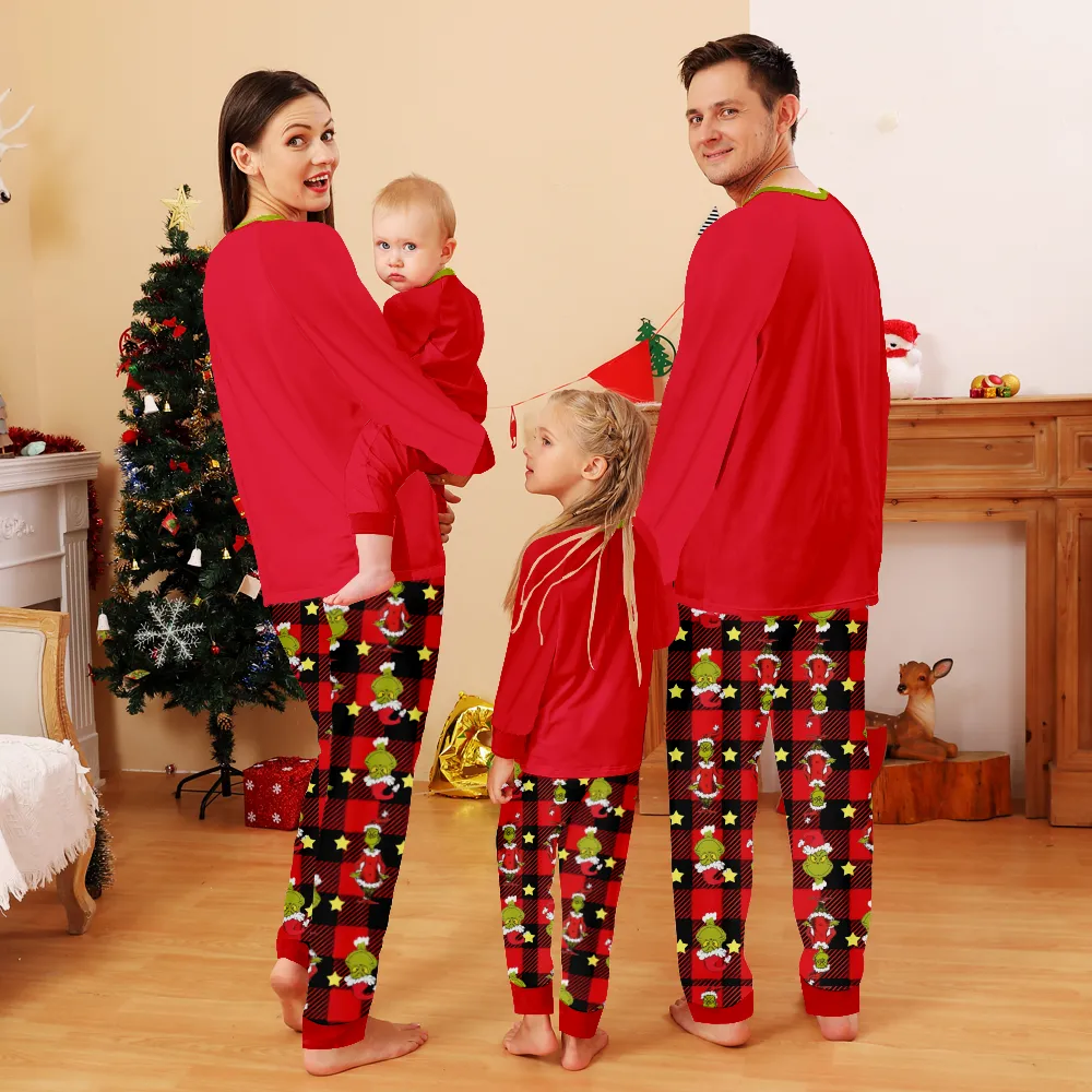 Christmas Grinch Pajamas,Pijamas NavidadChristmas Toddler
