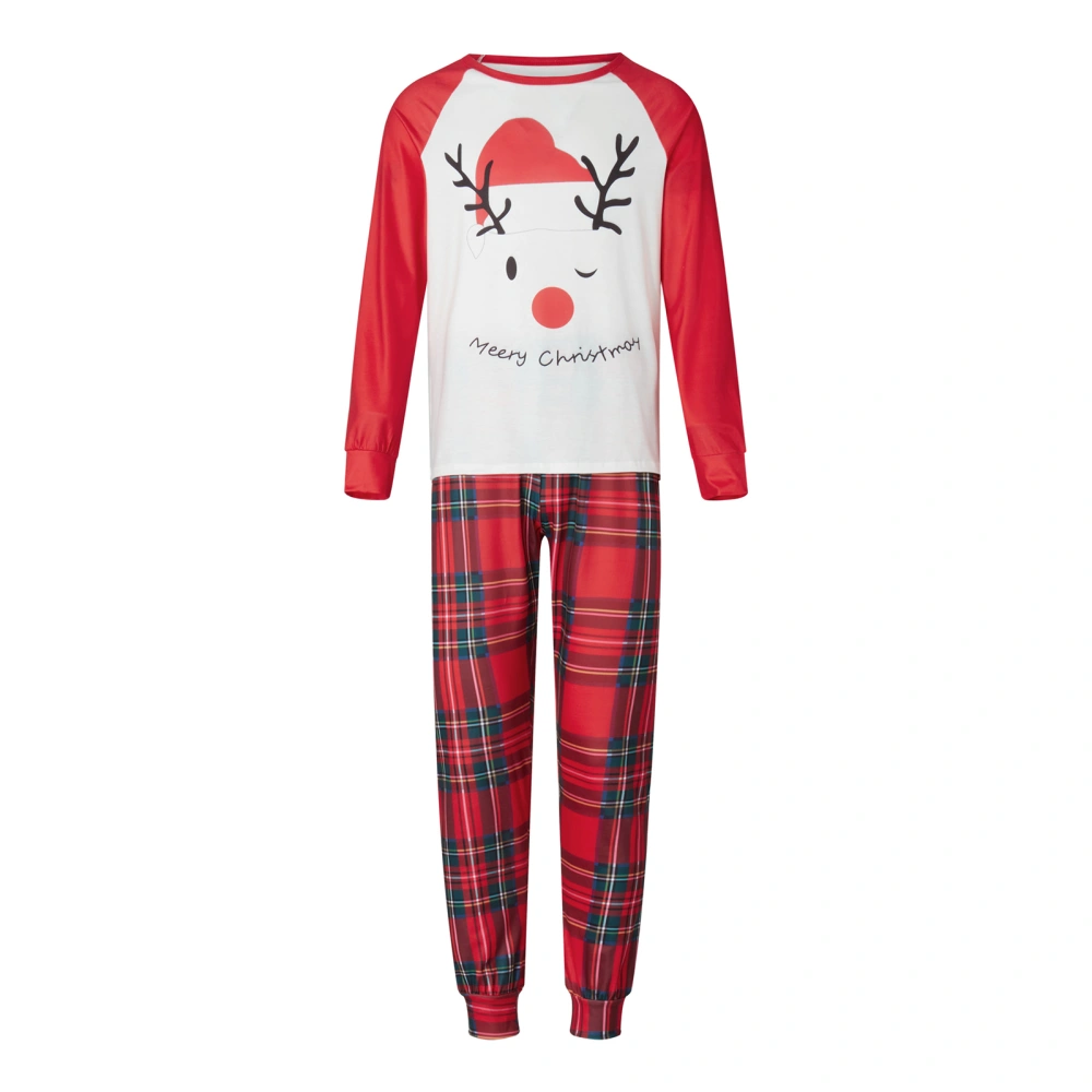 Family Matching Christmas Pajamas, Baby Romper/Tops + Pants Set