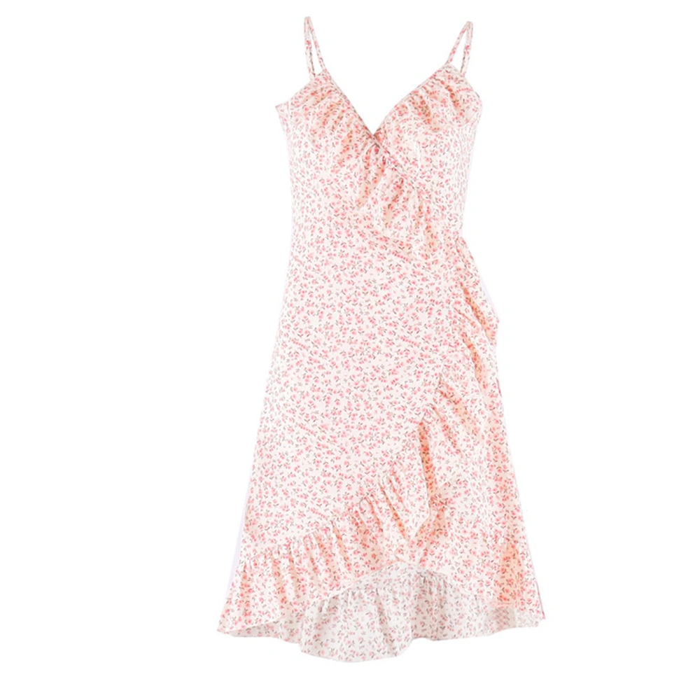 Mother and Daughter Sleeveless Dress with Ruffle Sweet Clothing