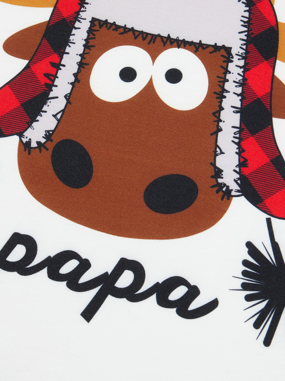 Parent-Child Christmas Nightclothes Tops+ Trousers/ Baby Romper 
