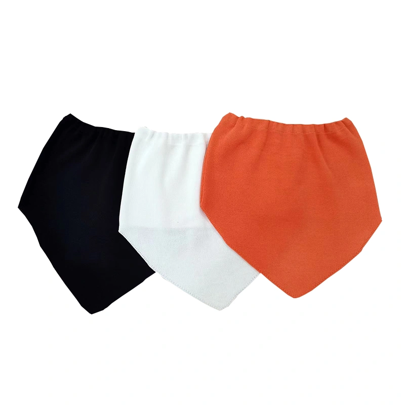 Women's Bandeau Crop Tops, Strapless Solid Color Hanky Hem Tube Tops