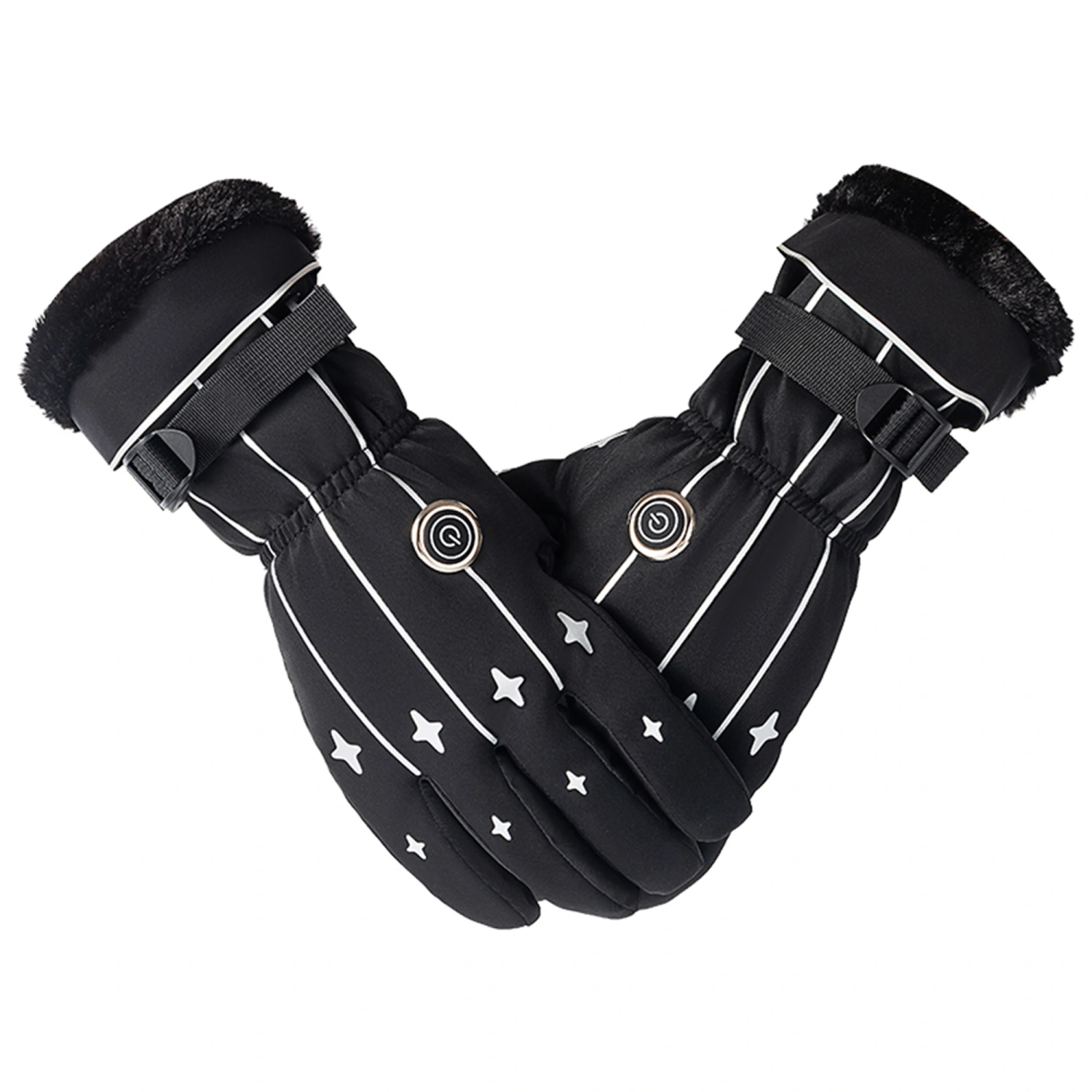 Winter Warm Heating Gloves for Women and Men, Touch Screen Gloves