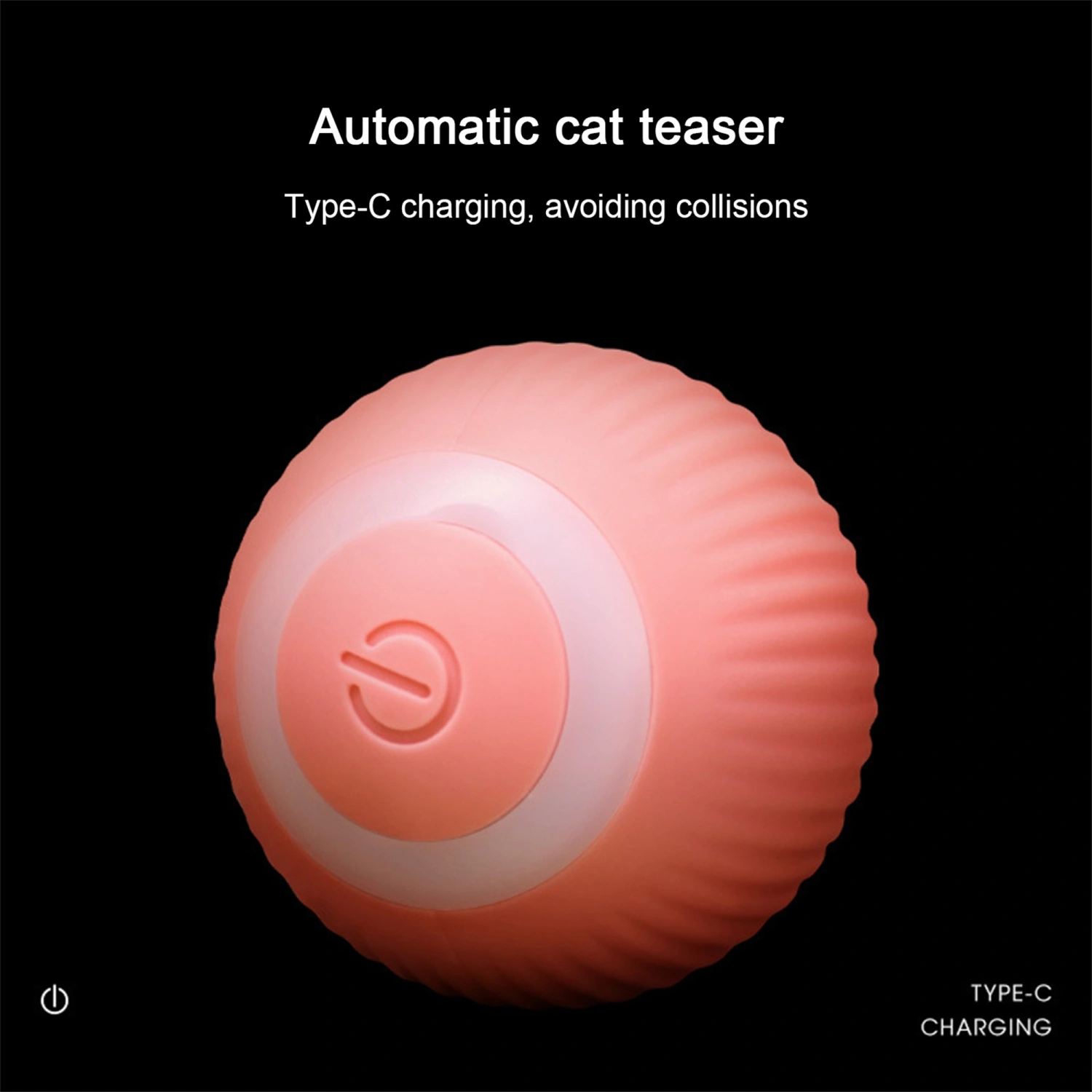 Interactive Cat Toys, USB Rechargeable Automatic Moving Rolling Balls