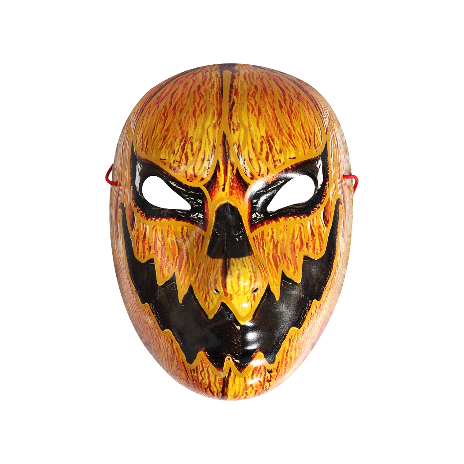 LED Halloween Mask with Flashing Mode, Scary Skull Face Decoration