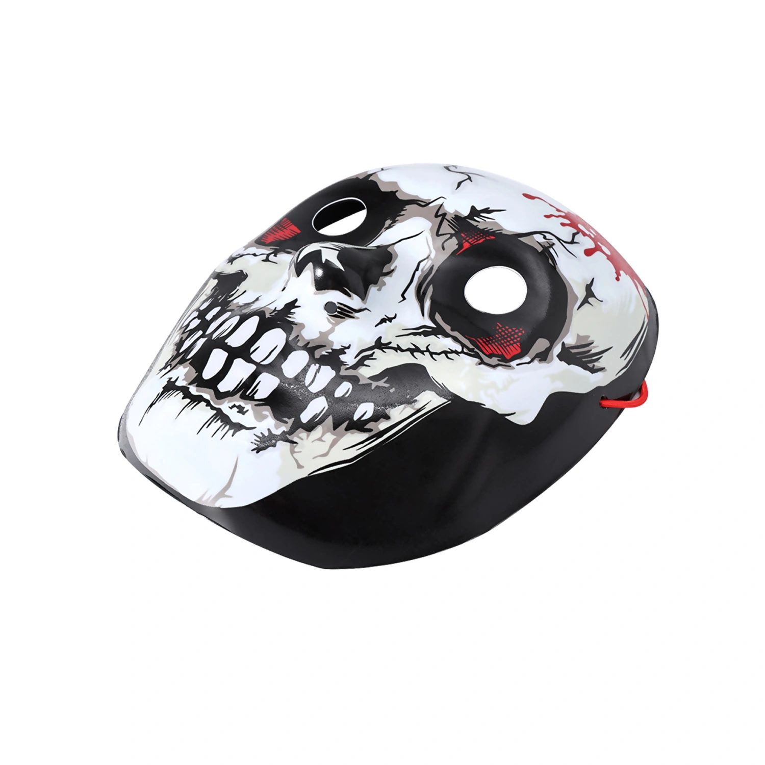 LED Halloween Mask with Flashing Mode, Scary Skull Face Decoration