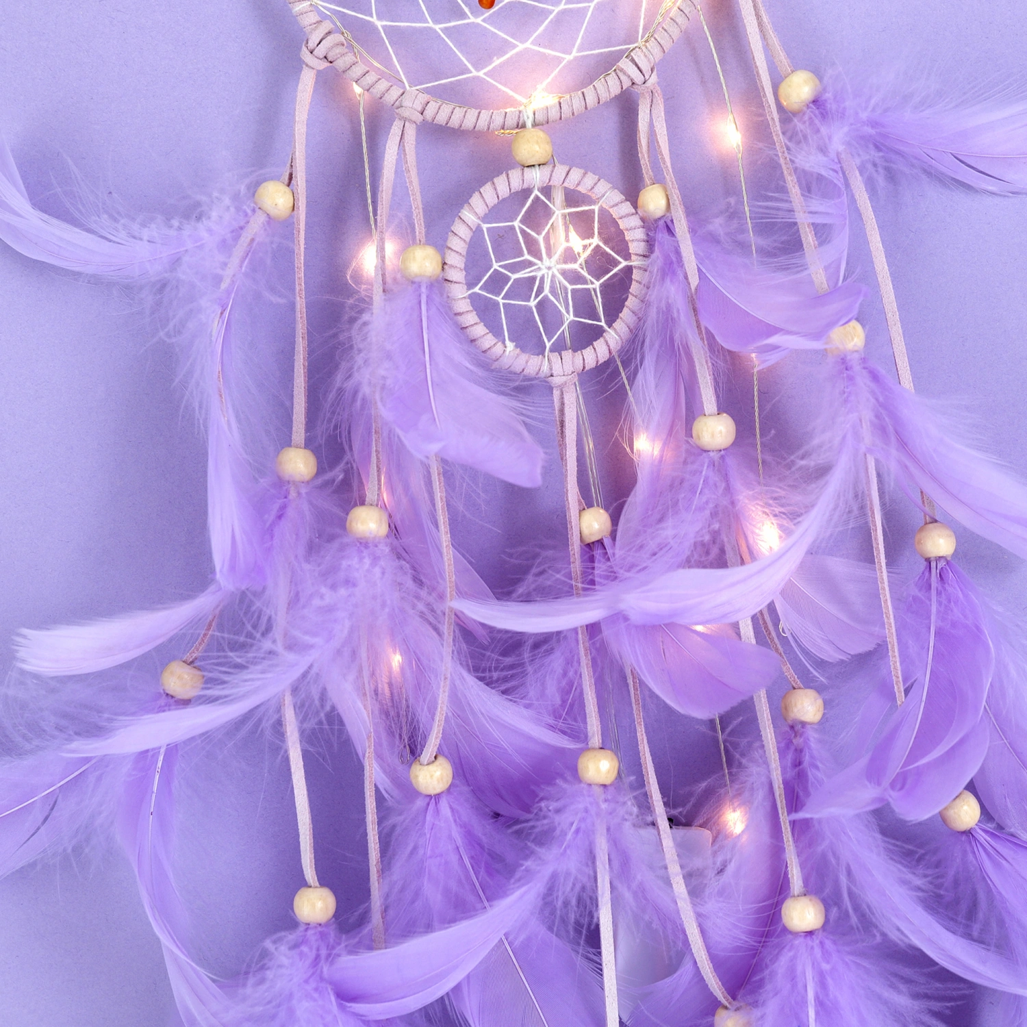 Decorative Pendants, Feathers Beads Dreamcatcher Hanging Artware