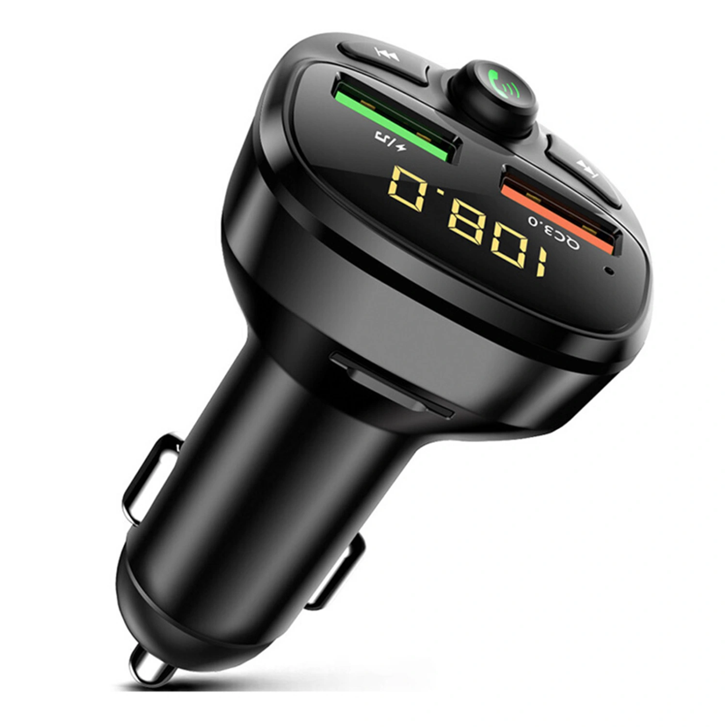 Car Bluetooth QC3.0 Smart Flash Charging Cigarette Lighter Tool