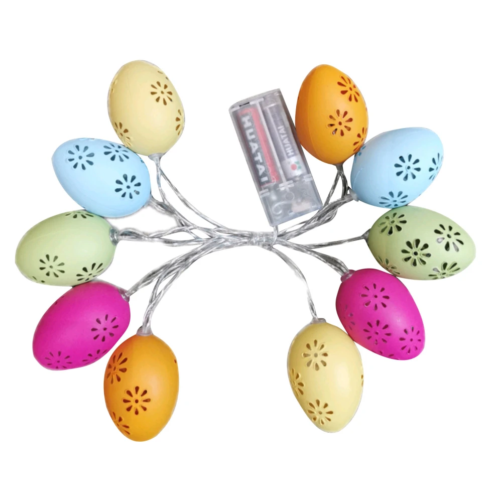 LED Light String Easter Egg, Hollow Appearance Party Decoration