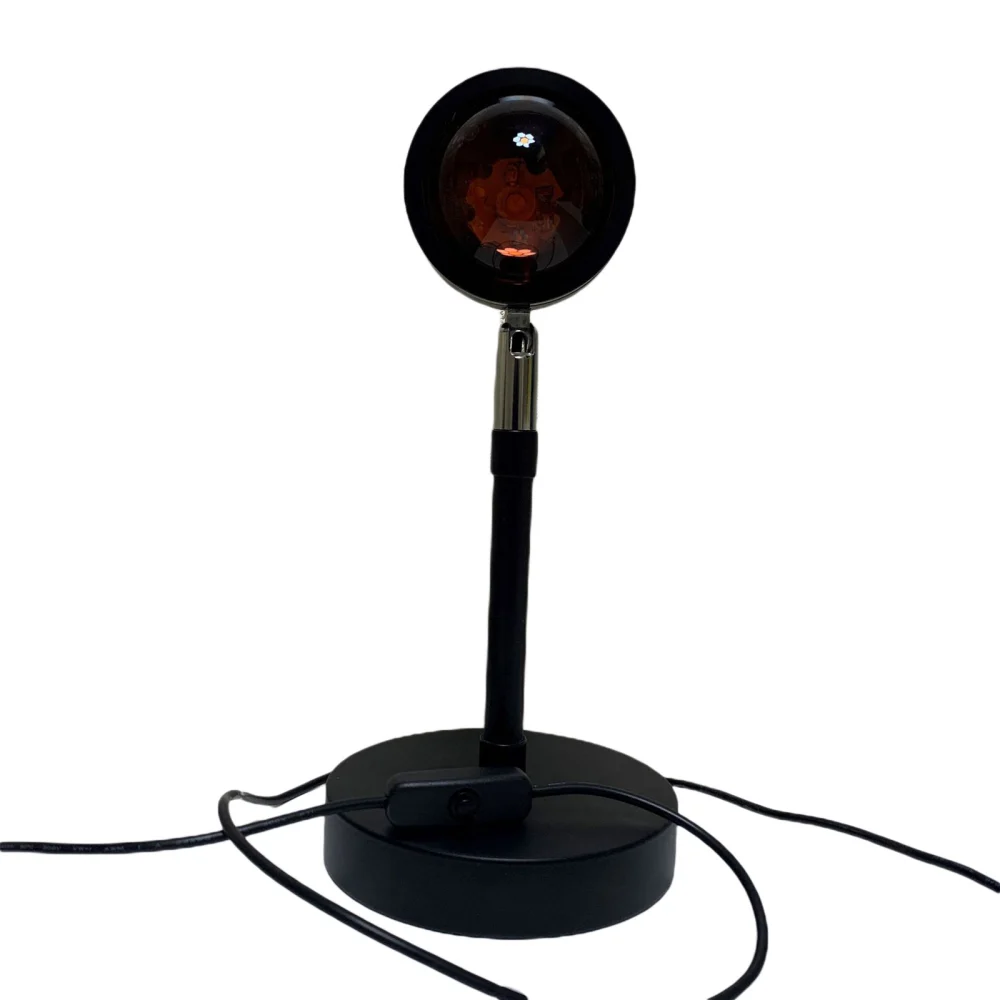 Projection Sun Lamp with Angle Adjustment, USB Charging Tool