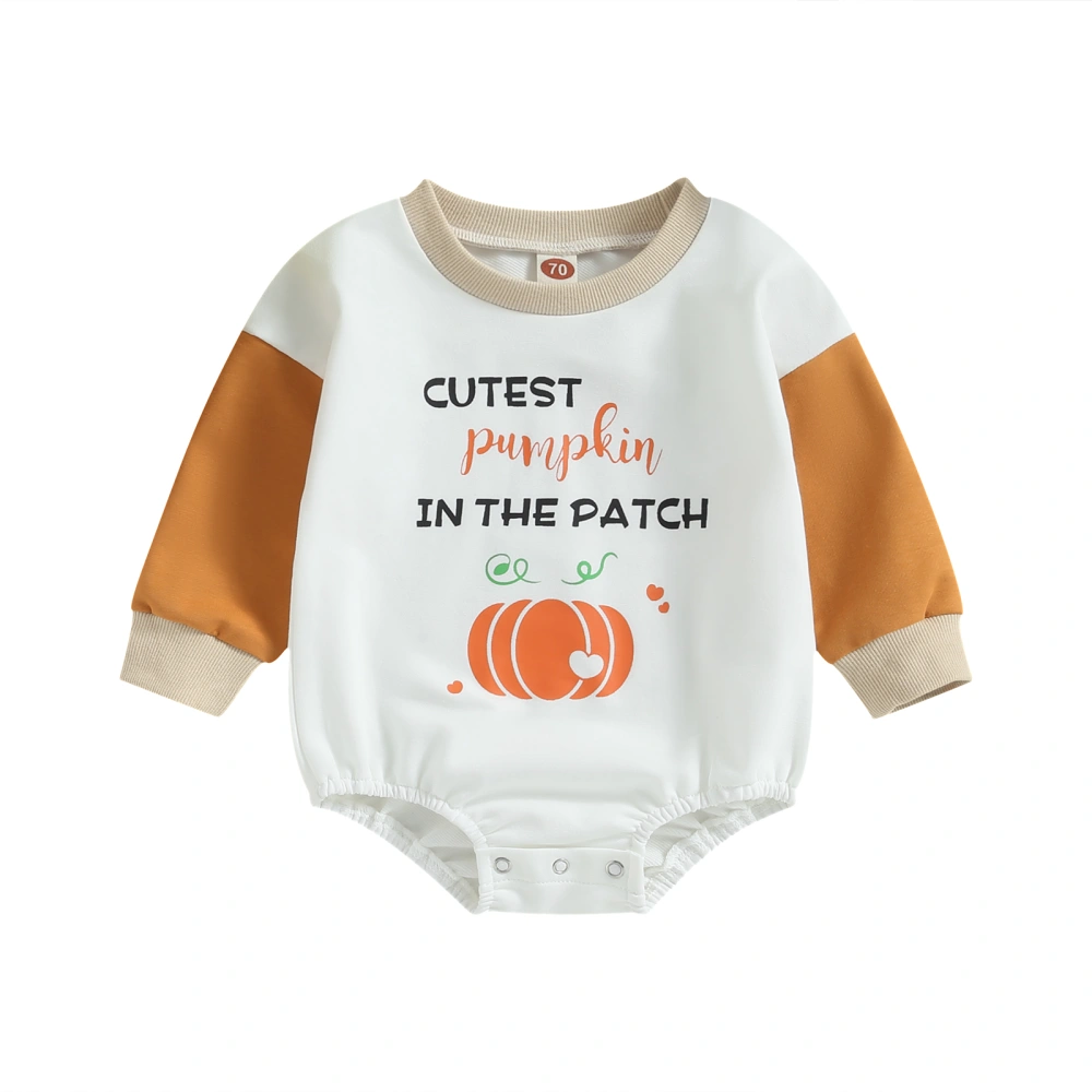 Baby Girls Boys Sweatshirts Rompers Halloween Clothes Fall Bodysuits