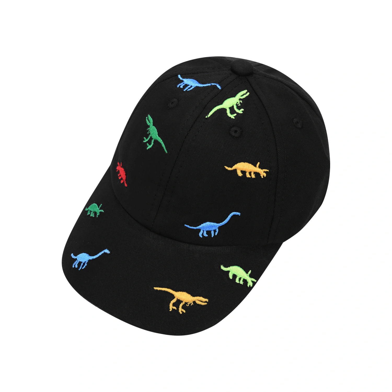 Toddler Baby Baseball Caps, Summer Dinosaur Embroidered Trucker Hats