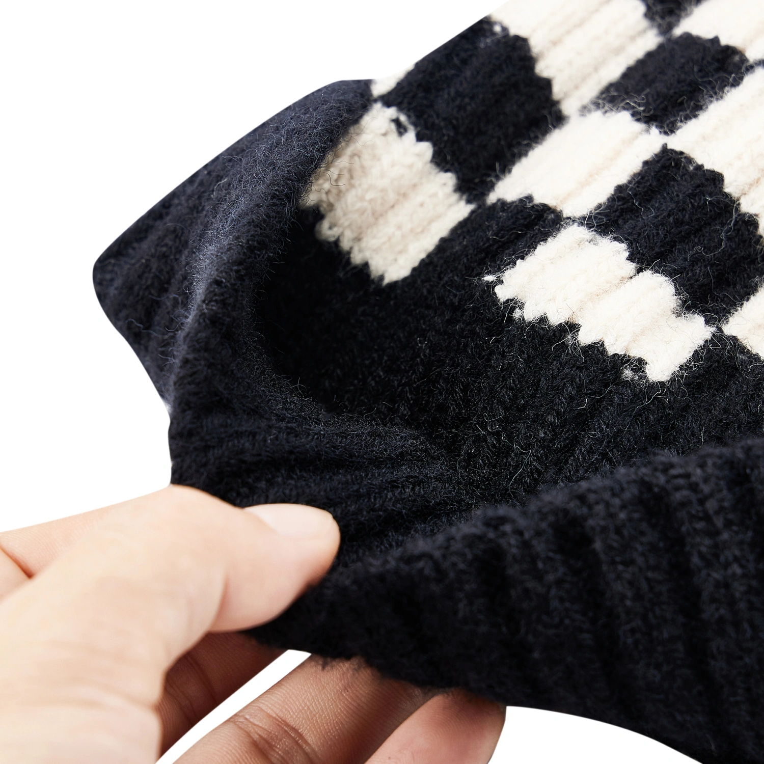 Toddlers Knitted Hat, Plush Ball Decoration Windproof Warm Cap