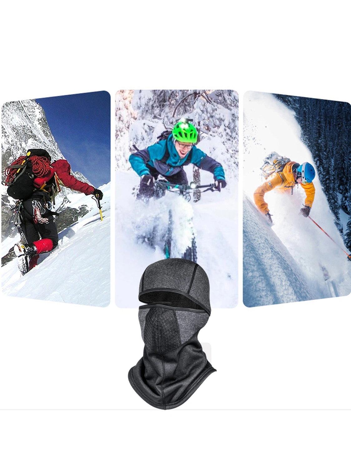 Winter Balaclava Ski Mask Thermal Wind Resistant Full Face Mask