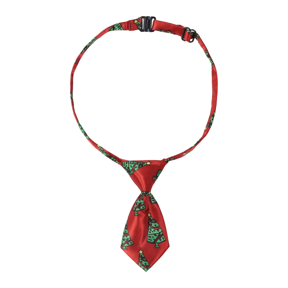 Kid Pet Christmas Printed Tie, Reusable Festival Neackwear Supplies