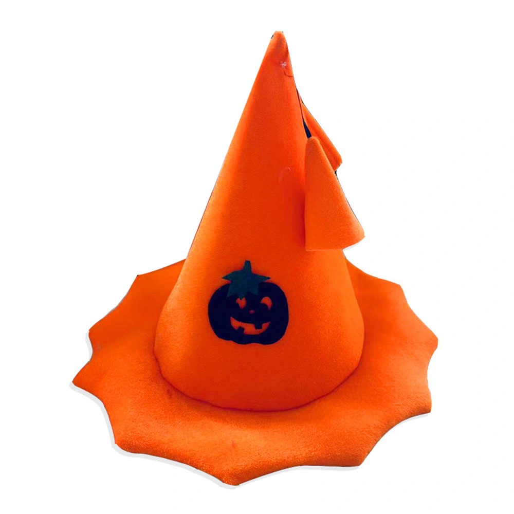 Halloween Pumpkin Hat, Creative Wizard Witch Hat Costume Accessory