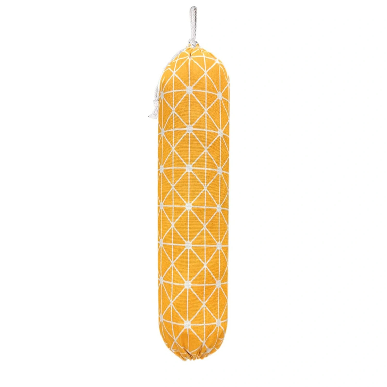 Wall Mount Plastic Bag Organizer, Geometric Shopping Bags Carrier