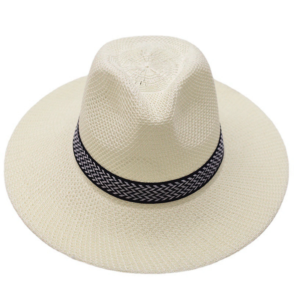 Middle Aged Elderly Hat, Male Summer Sun Hat, Middle-Aged Men Top