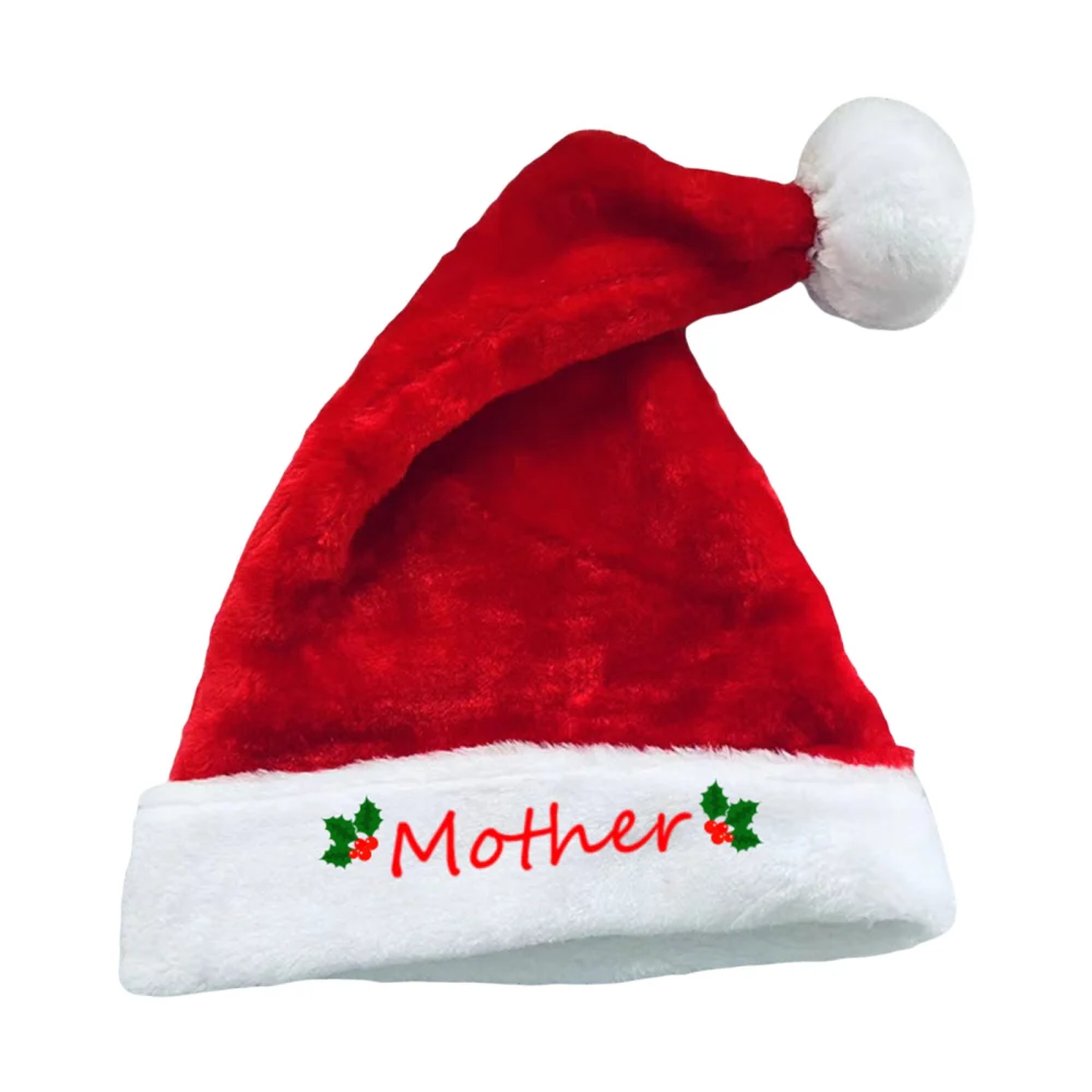 Christmas Parent-Kid Hat Women Men Dads Moms Kids Santa Hats 