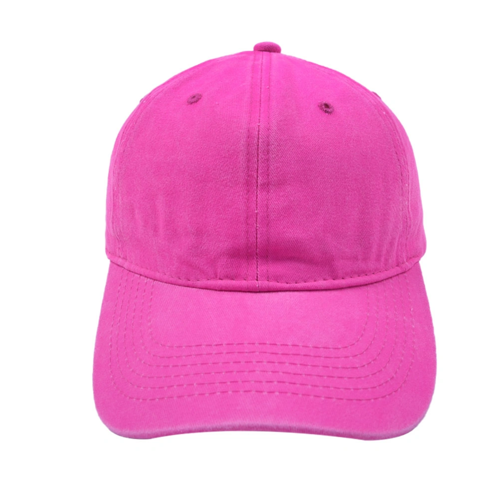 Women Sunscreen Hat Solid Color Fall Spring Summer Baseball Cap