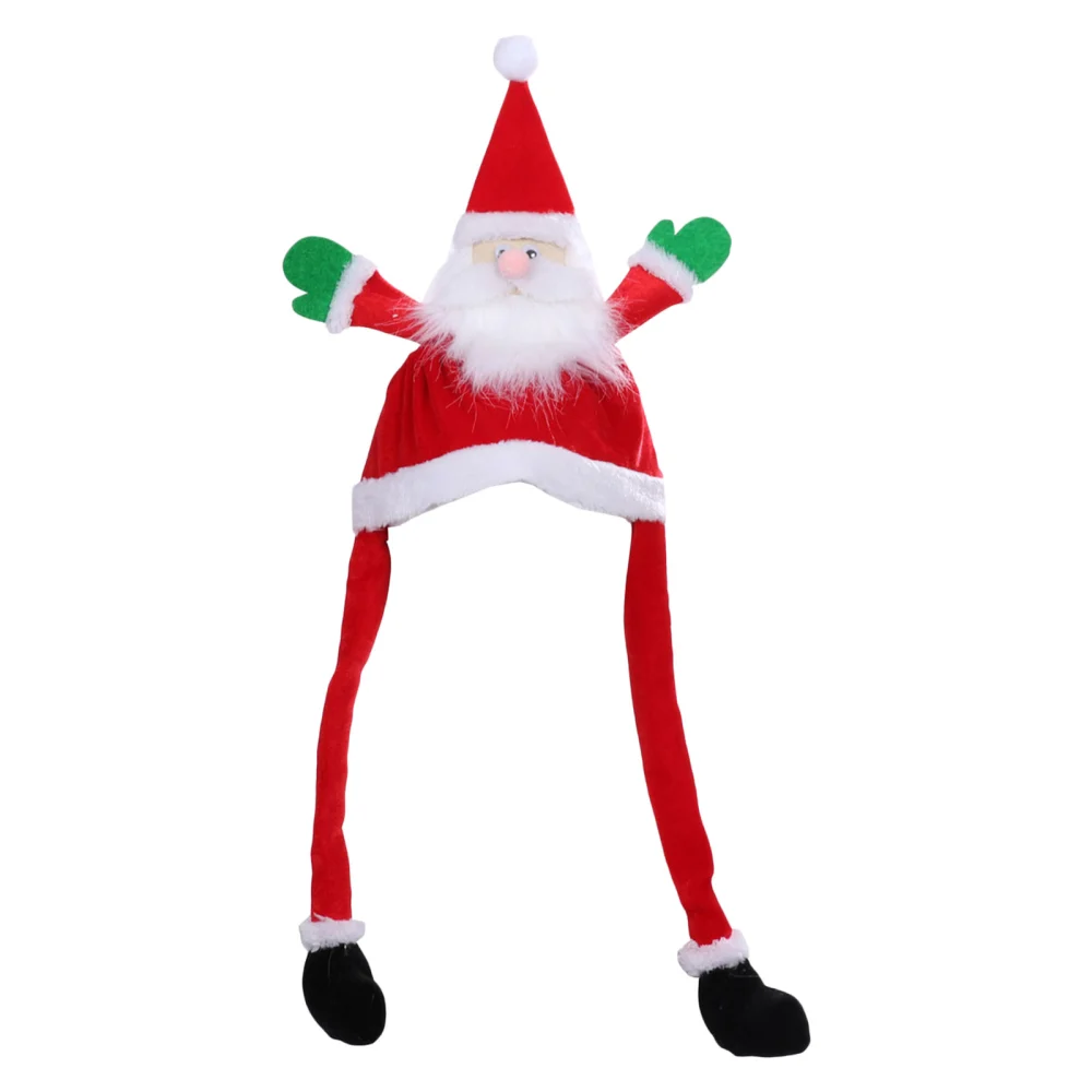 Snowman Santa Claus Christmas Hats, Novelty Cartoon Festival Props