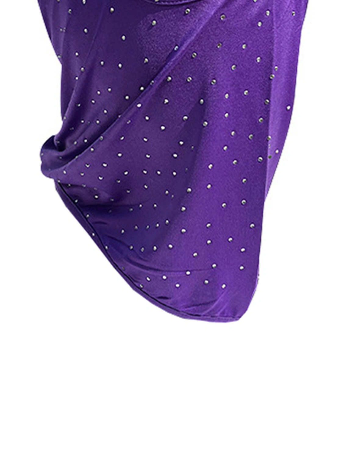 Rhinestone Full Face Covering, Windproof UV Protection Balaclava Hood