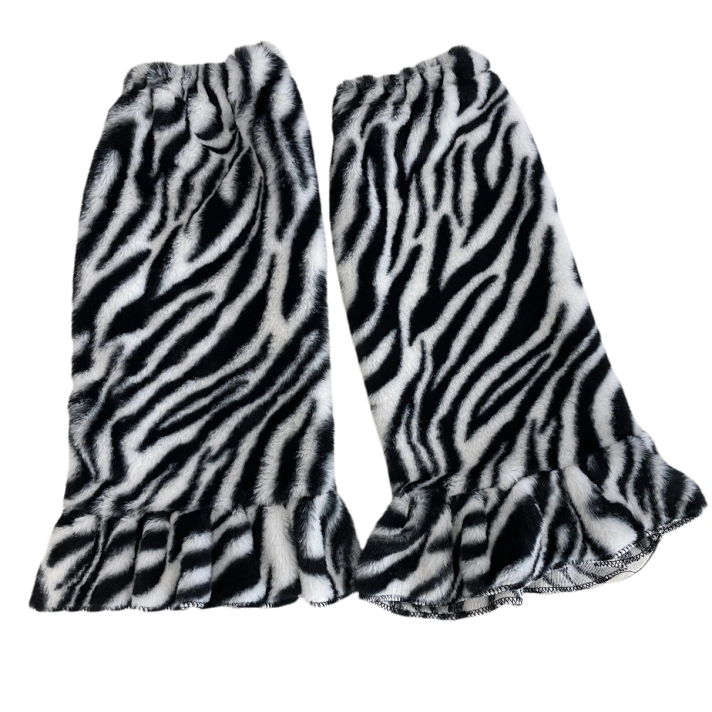 Leg Warmers, Flower/ Cow/ Zebra Stripe/ Leopard Print Loose Socks