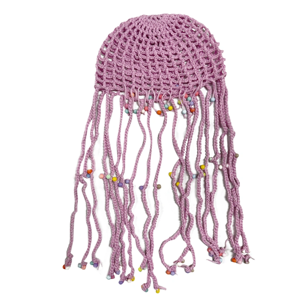 Women's Handmade Crochet Hats Fashion Fascinating Hollow Beanie Hat