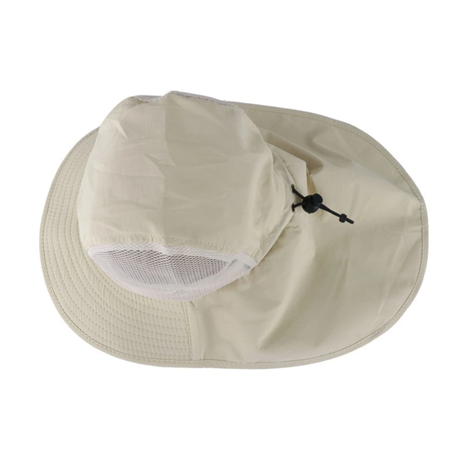 Sun Hat with Neck Flap, Wide Brim, Adjustable Chin Strap Tool