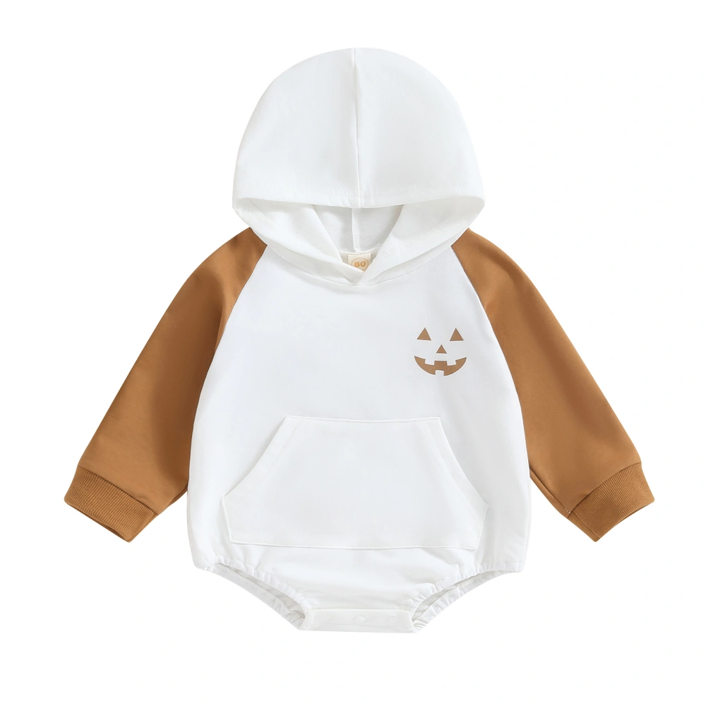 Baby Sweatshirts Rompers Halloween Evil Pumpkin Hoodies Bodysuits