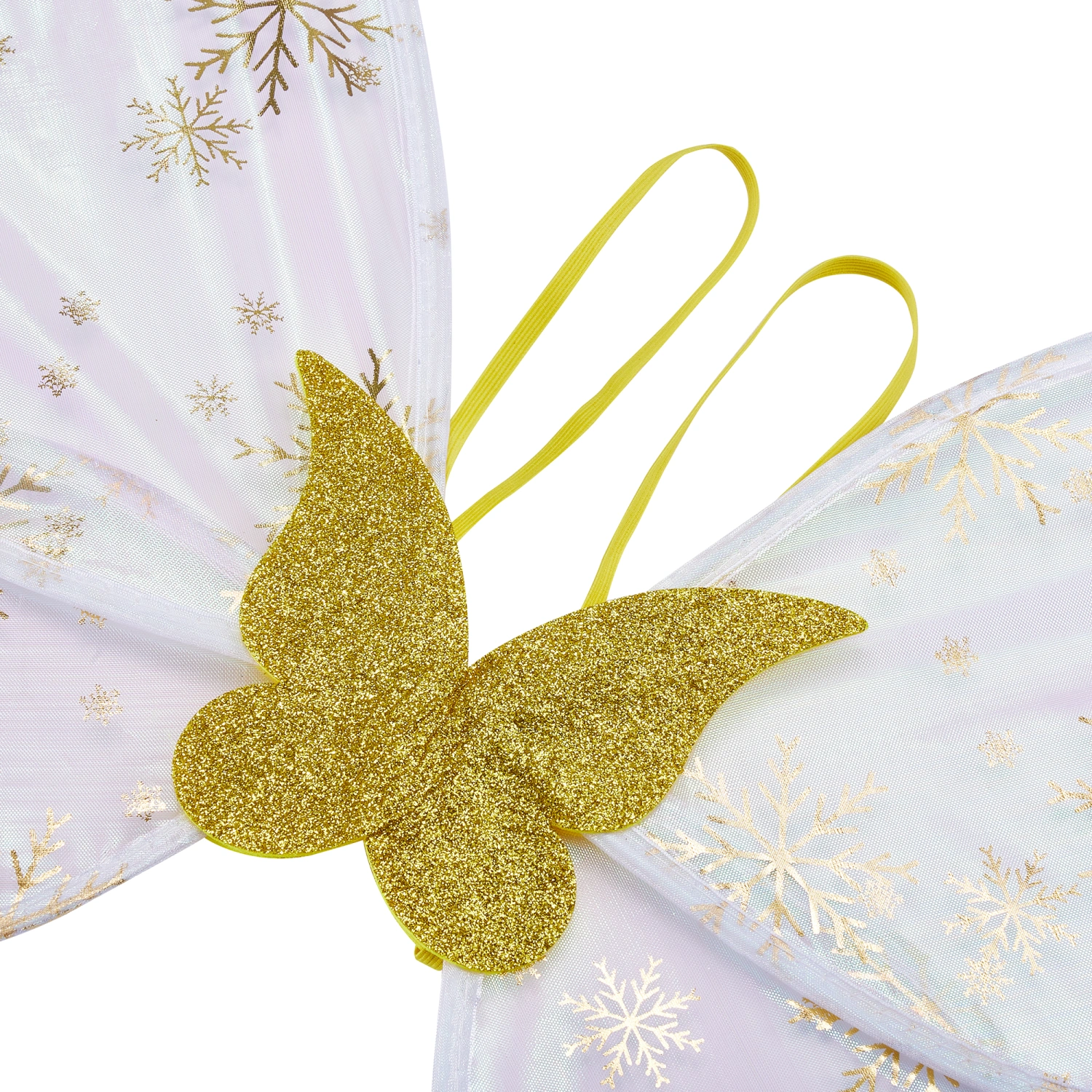 Fairy Wing Costume, Snowflake Print Wing for Girls Halloween Dress Up