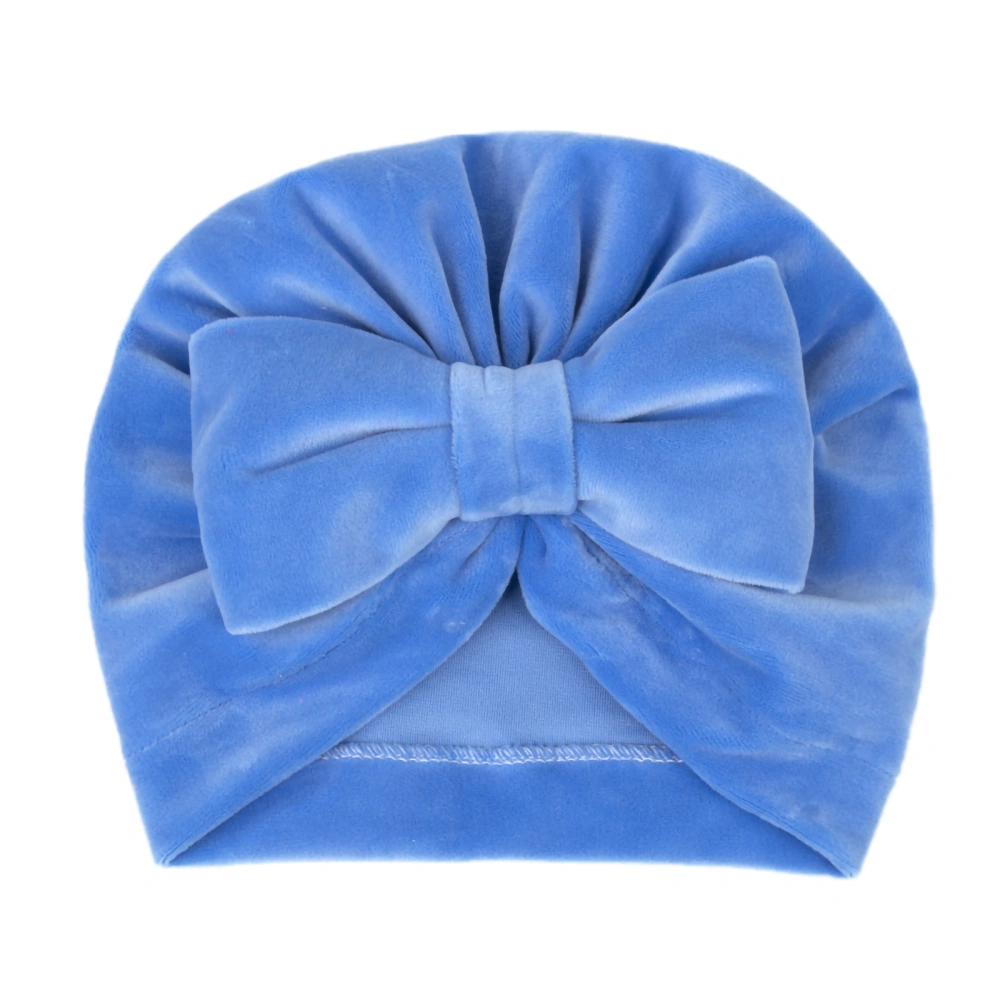 Infants Winter Hat Outdoor Warm Bow Street Cap for Boy Girl  