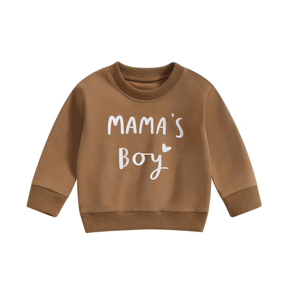 Baby Hoodie, Long Sleeve Sweatshirt Letters Print Fall Clothes