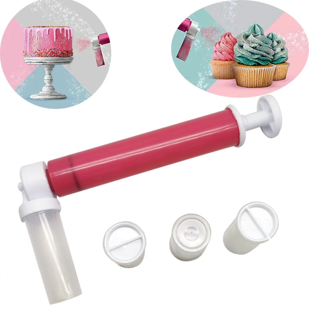 Manual Spray Gun, Cake Coloring Kitchen Duster Baking Sprayer