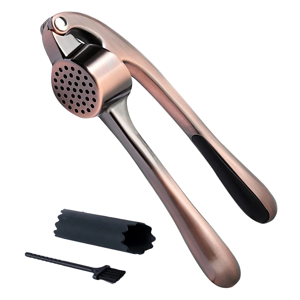 Manual Garlic Press Cutter, Kitchen Slicing Tool Squeeze Knife