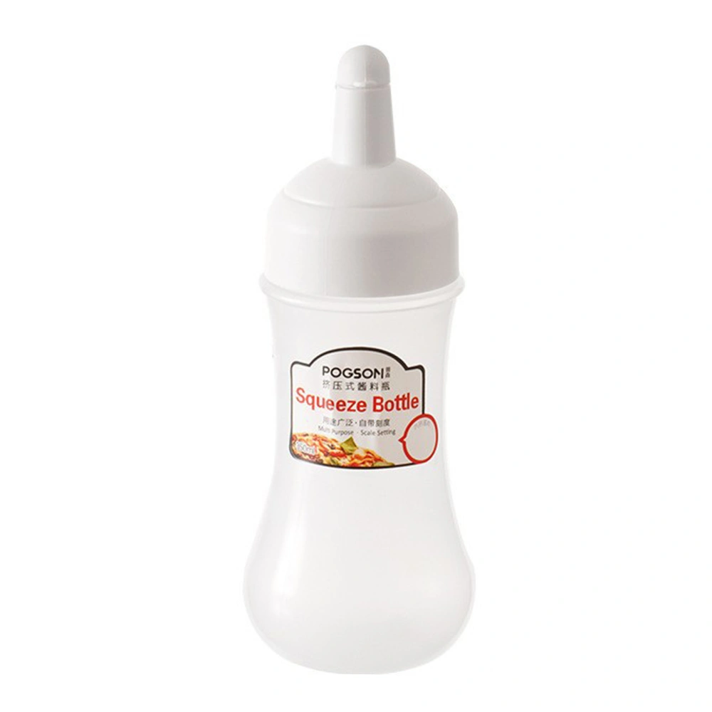 Squeeze Sauce Bottle with Cover, Multi-Functional Sauce Dispenser