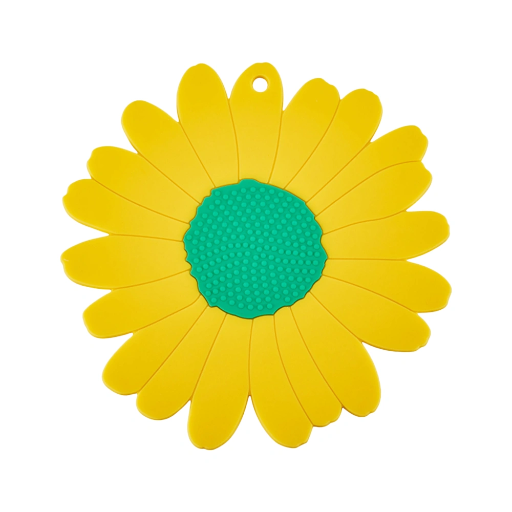 Daisy Table Mats Insulation Non-Slip Flower Shape Table Decoration