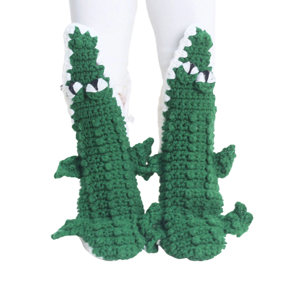 Adult Cartoon Wooden Floor Socks Shark/Crocodile Style Home Socks