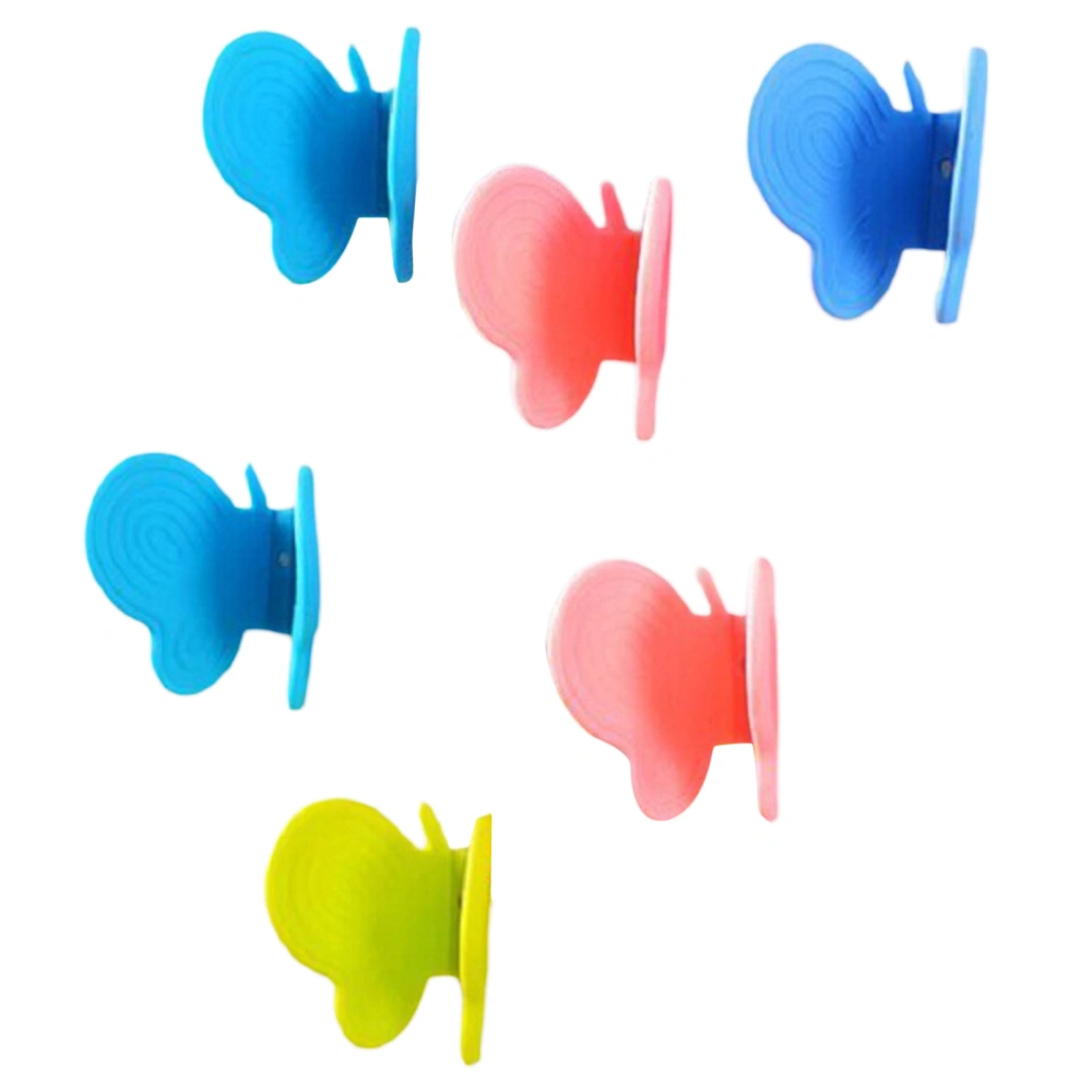 Silicone Butterfly Shaped Pot Holder Oven Mini Cooking Pinch Grips