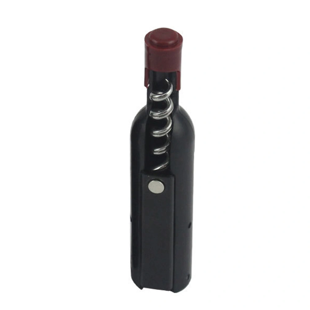 Corkscrew Magnet, Wine Bottle Shaped Opener Refrigerator Magnet