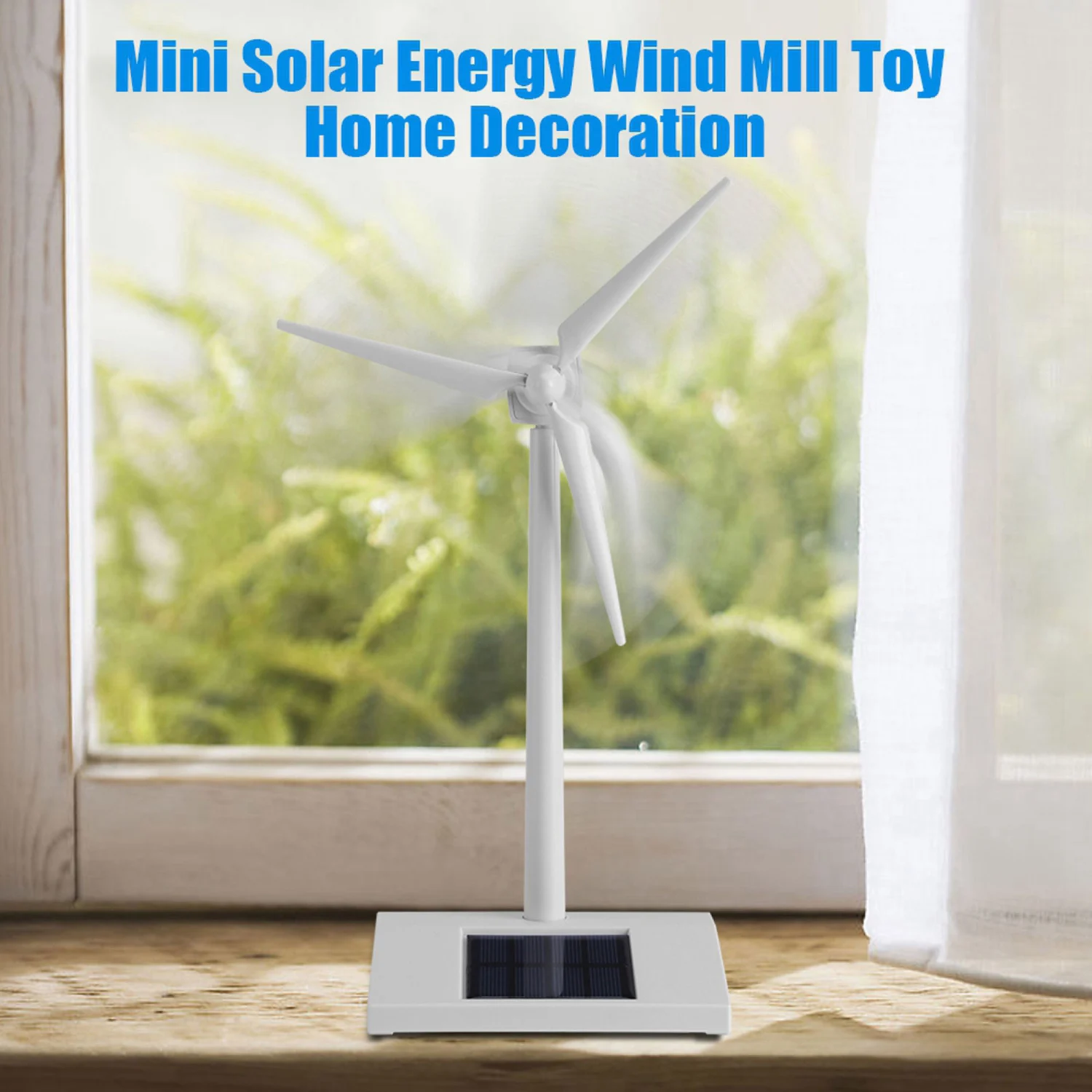Solar Energy Wind Mill, Science Teaching Tool Home Decoration