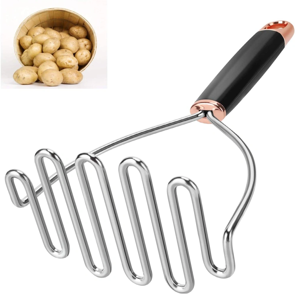 Mud Press Hanging Hole, Stainless Steel Heavy-duty Potato Grinder